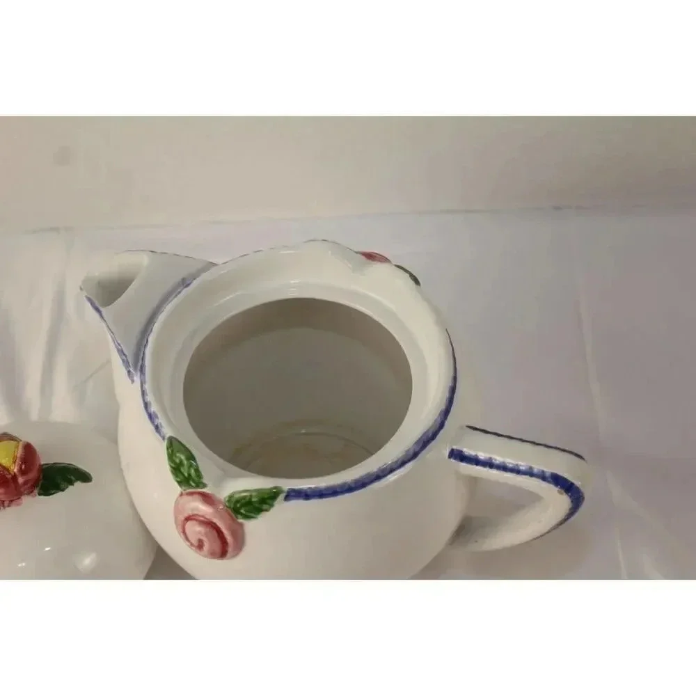 Beautiful Tea Pot no cracks 8inch tall - Picture 3 of 3